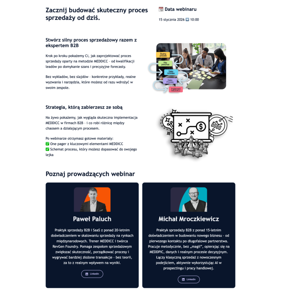 poukładaj sprzedaż